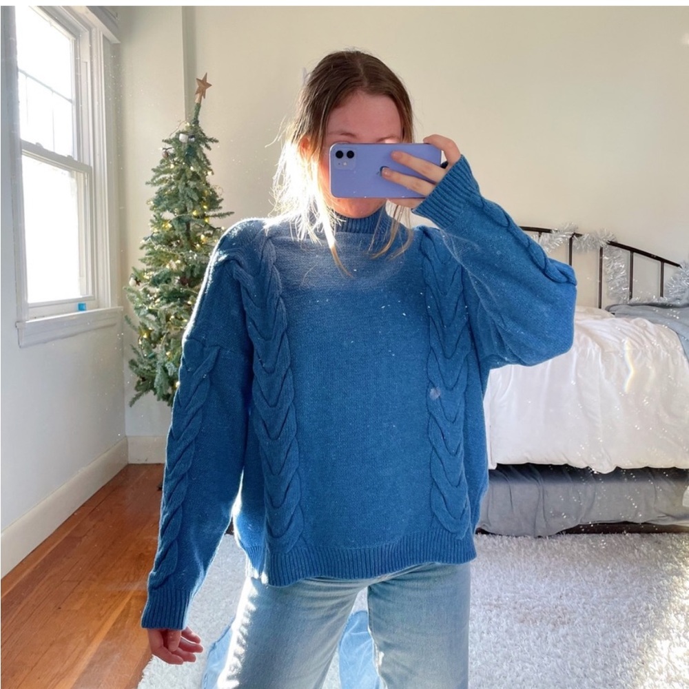 Vintage Blue Women's Sweater